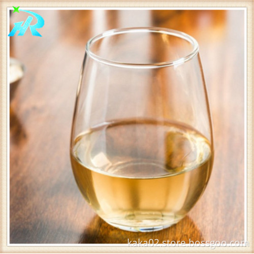 8 OZ PET wine glasses